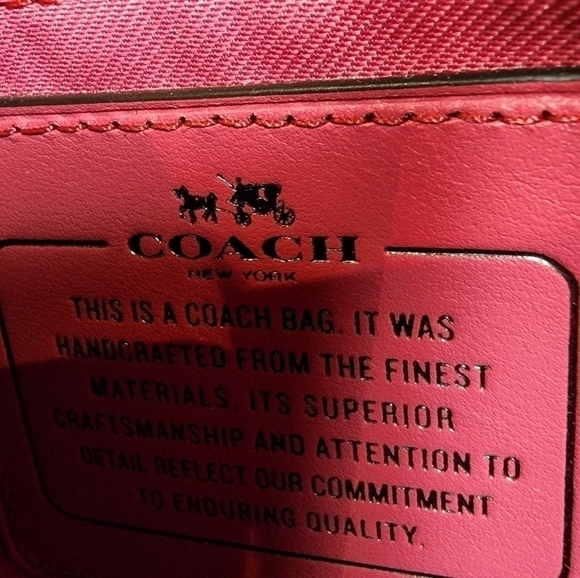 NWT Coach Mini Crosby Carryall With Floral Rivets Detail #F37707 - Picture 7 of 17